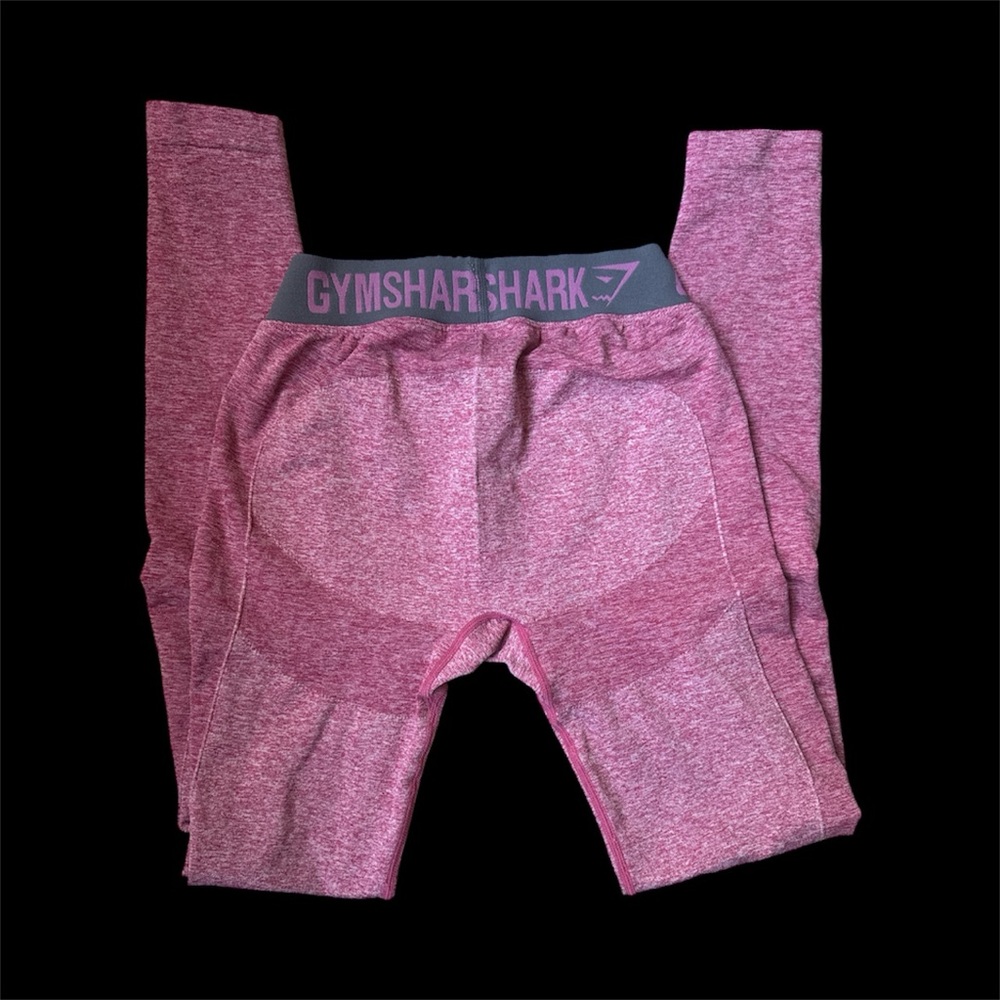 Gymshark Flex High Waisted Leggings Pink Marl | Size [S] 🩷 - Picture 3 of 3